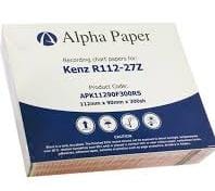 ECG Recording Paper – KENZ SUZUKEN R112-27Z – 112×90 mm