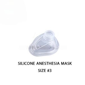 Silicone Anesthesia Mask – Size 3