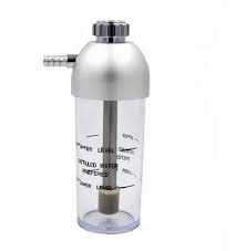 Oxygen Flowmeter Regulator with Humidifier – Wide Bore